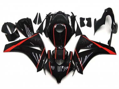 08-11 Gloss Red and Black CBR1000RR Fairings