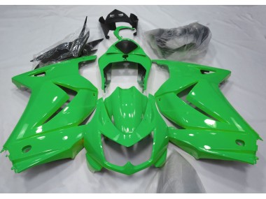 08-12 Gloss Green Ninja 250 Fairings