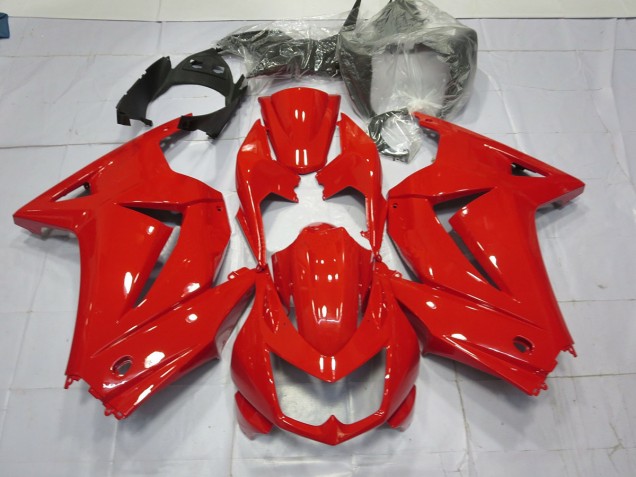 08-12 Gloss Red Ninja 250 Fairings