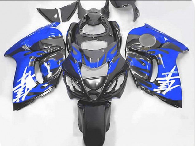 08-20 Blue and Grey GSXR 1300 Hayabusa Fairings