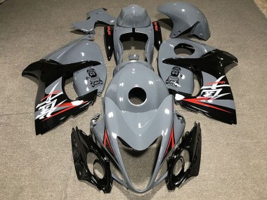 08-20 Grey & Logo GSXR 1300 Hayabusa Fairings