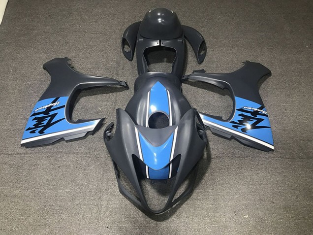 08-20 Grey & Sky Blue GSXR 1300 Hayabusa Fairings