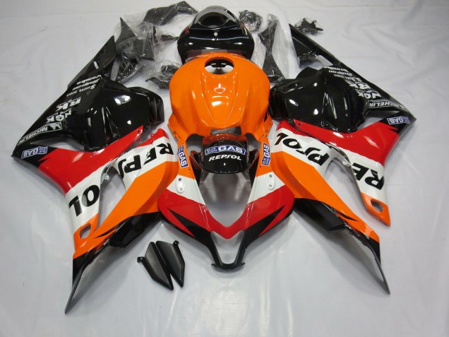 09-12 Classic Repsol Style CBR600RR Fairings