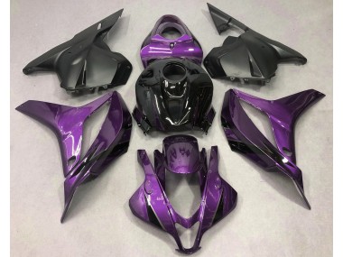 09-12 Deep Purple with Black CBR600RR Fairings