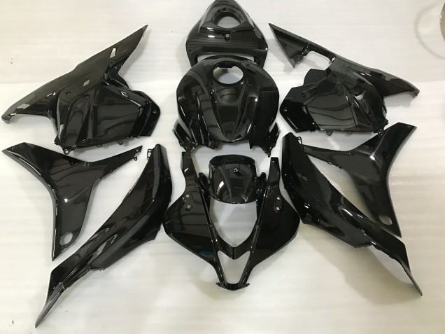 09-12 Gloss Black CBR600RR Fairings