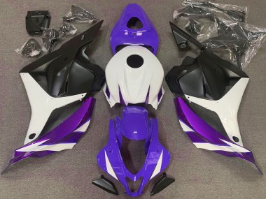 09-12 Gloss Purple White and Violet CBR600RR Fairings