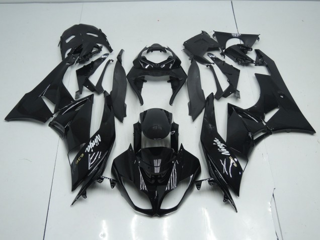 09-12 Gloss Total Black ZX6R Fairings