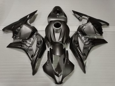 09-12 Matte Black Custom Design CBR600RR Fairings