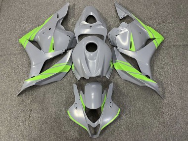 09-12 Nardo Grey and Green CBR600RR Fairings