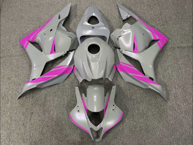 09-12 Nardo Grey and Pink CBR600RR Fairings