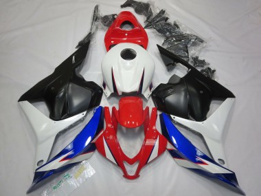 09-12 OEM Style Black White Red and Blue CBR600RR Fairings