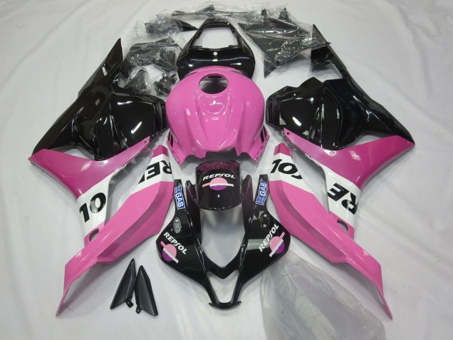 09-12 Pink Special Repsol CBR600RR Fairings