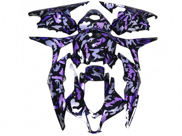 09-12 Purple Snow Camo CBR600RR Fairings