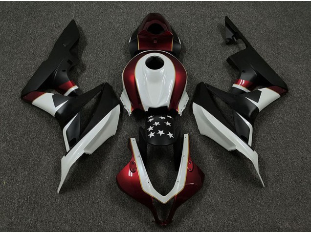 09-12 Racing Red and Black CBR600RR Fairings