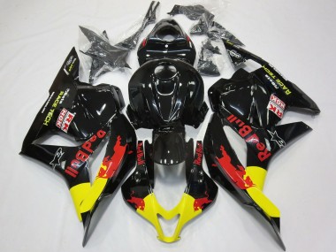 09-12 Red Bull Gloss Black CBR600RR Fairings