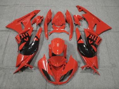 09-12 Red Punisher ZX6R Fairings