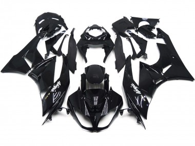 09-12 Slick Gloss Black ZX6R Fairings