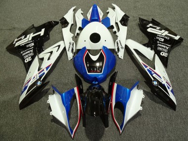 09-14 Alien Blue and White S1000RR Fairings