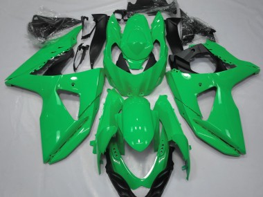 09-16 Gloss Green GSXR 1000 Fairings