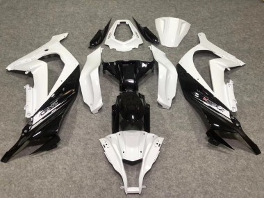 11-15 Gloss White / Black ZX10R Fairings