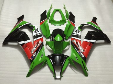 11-15 Green 66 ZX10R Fairings