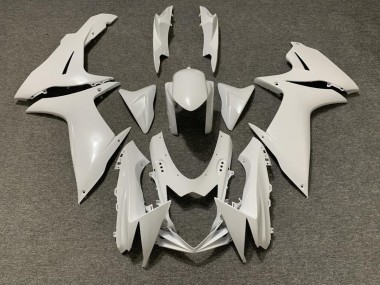 11-24 Pearl White GSXR 600-750 Fairings