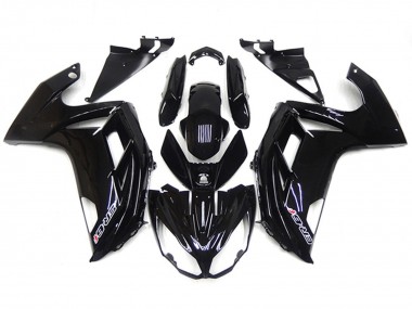 12-16 Gloss Black Ninja 650R Fairings