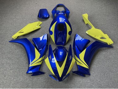 12-16 Gloss Blue and High Vis Yellow CBR1000RR Fairings