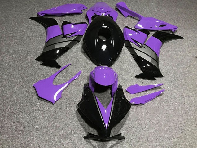 12-16 Gloss Purple Black and Grey CBR1000RR Fairings