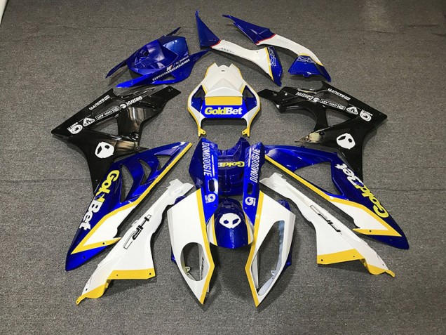 12-16 Gloss White and Blue CBR1000RR Fairings