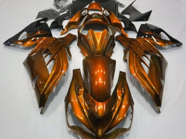 12-21 Burnt Orange Gloss ZX14R Fairings