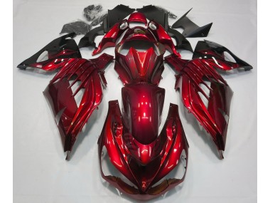 12-21 Fire Red Gloss ZX14R Fairings