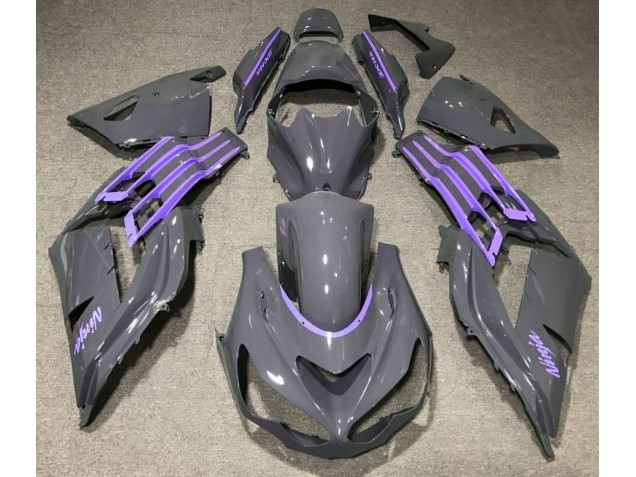 12-21 Nardo Grey & Purple ZX14R Fairings