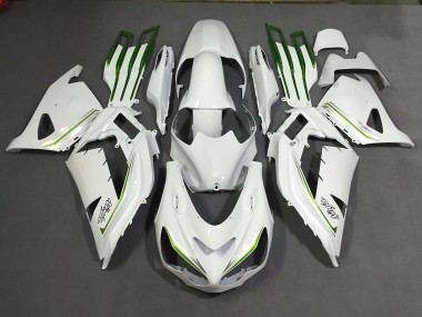 12-21 Pearl White Custom ZX14R Fairings