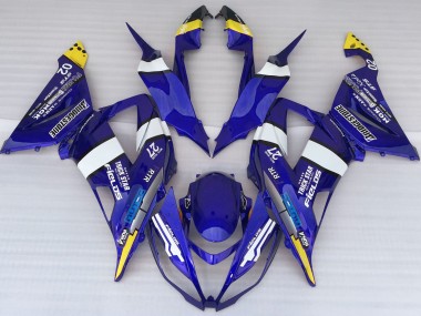 13-18 Blue Style ZX6R Fairings