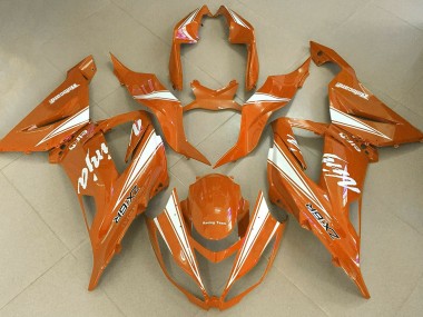 13-18 Orange Ninja ZX6R Fairings