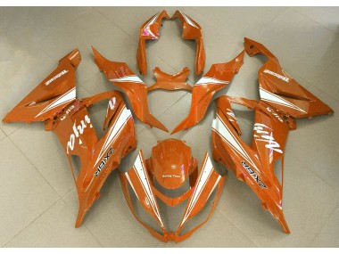 13-18 Orange Ninja ZX6R Fairings