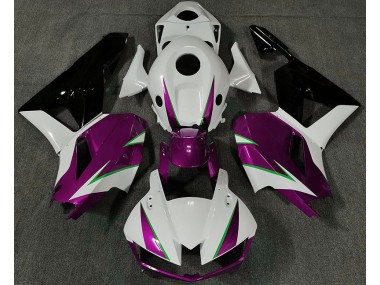 13-23 Gloss Pink White and Green CBR600RR Fairings