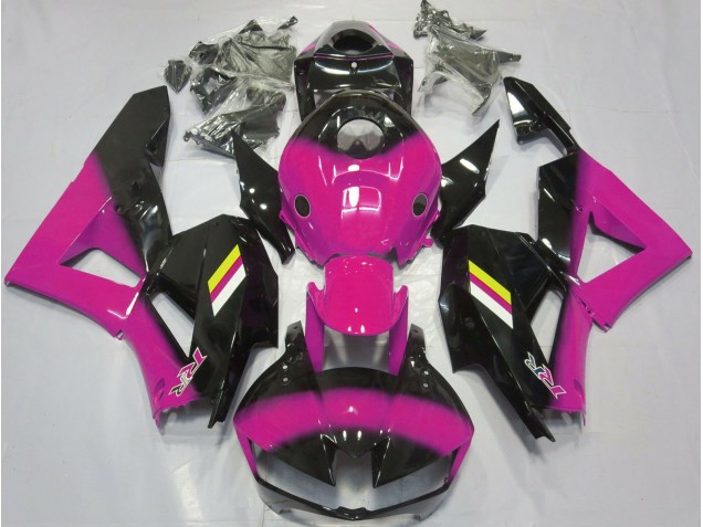 13-23 Gloss Pink and Black Fade CBR600RR Fairings