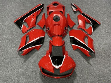 13-23 Gloss Red Black and White CBR600RR Fairings