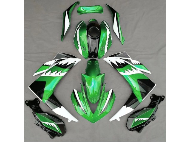 15-18 Green Shark R3 Fairings