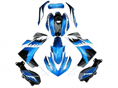 15-18 Light Blue Shark R3 Fairings