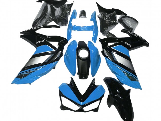 15-18 Light Blue Yamalube R3 Fairings