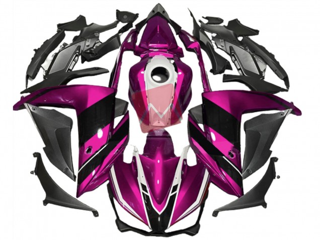 15-18 Pink Black and White R3 Fairings