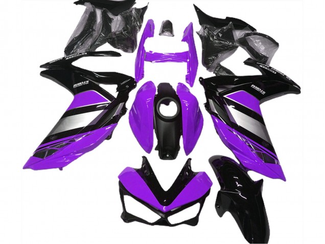 15-18 Purple Yamalube R3 Fairings