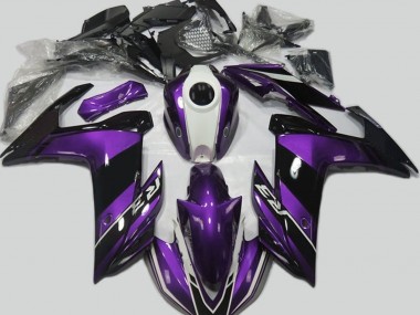 15-18 Purple and Gloss Black R3 Fairings