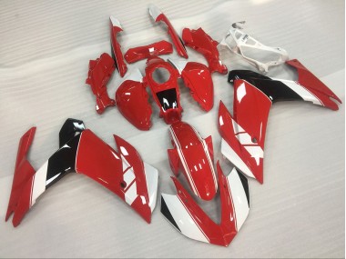 15-18 Red and White Gloss R3 Fairings