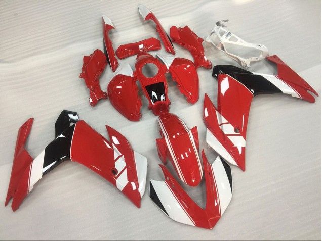 15-18 Red and White Gloss R3 Fairings