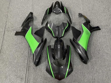 15-19 Carbon Fiber & Green R1 Fairings