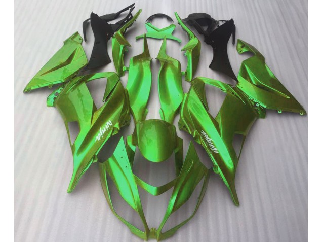 16-19 Candy Green Gloss ZX10R Fairings